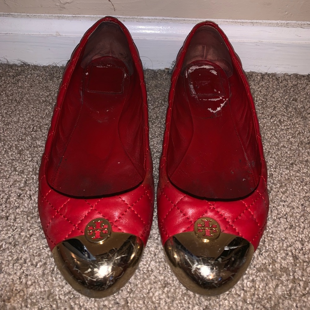 Tory Burch Kaitlin quilted ballet flats